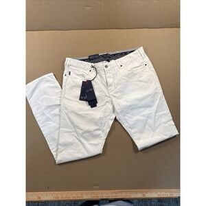 Armani Jeans AJ Denim White Regular GA Jeans Size 36x32 NWT